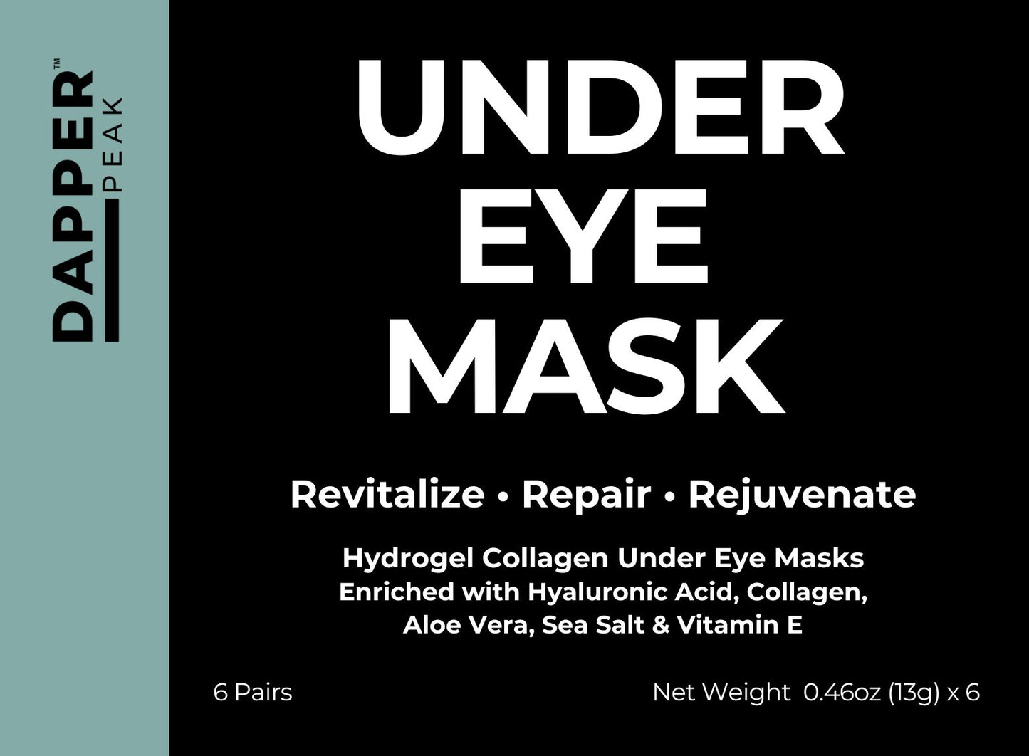 Under Eye Mask - 6 pair box